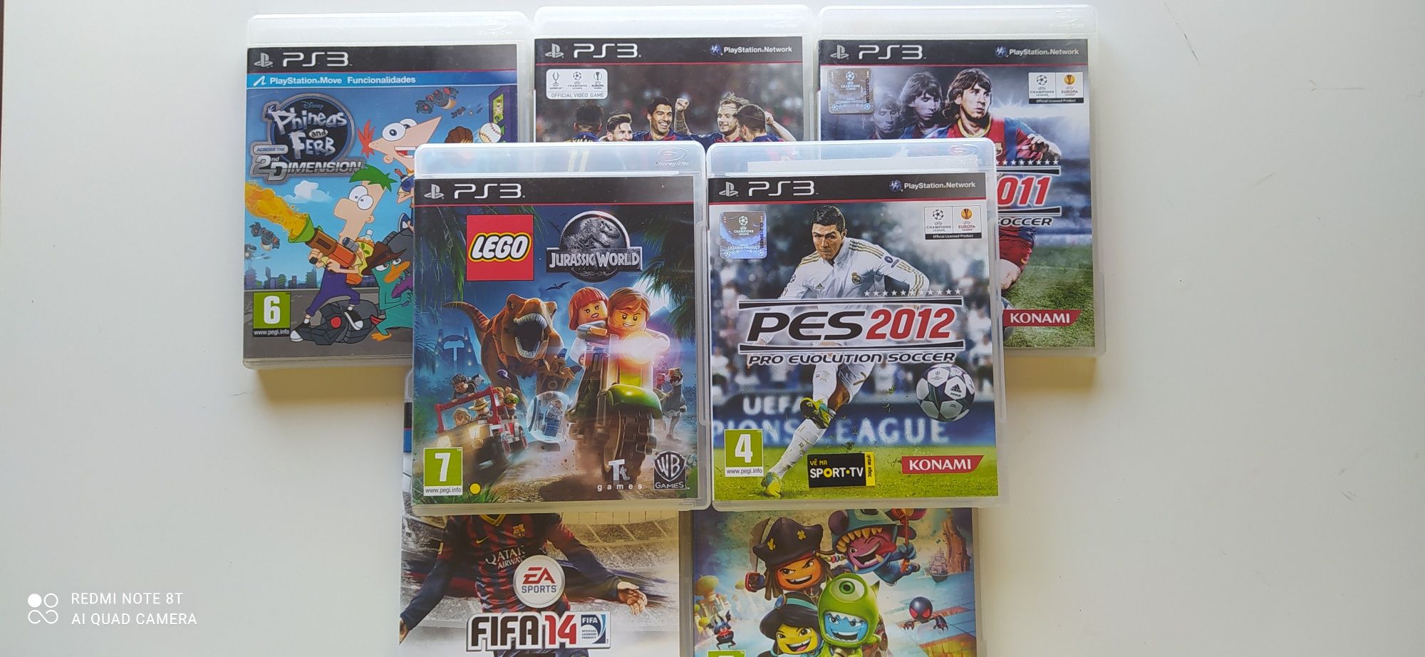 7 Jogos de PS3 Originais