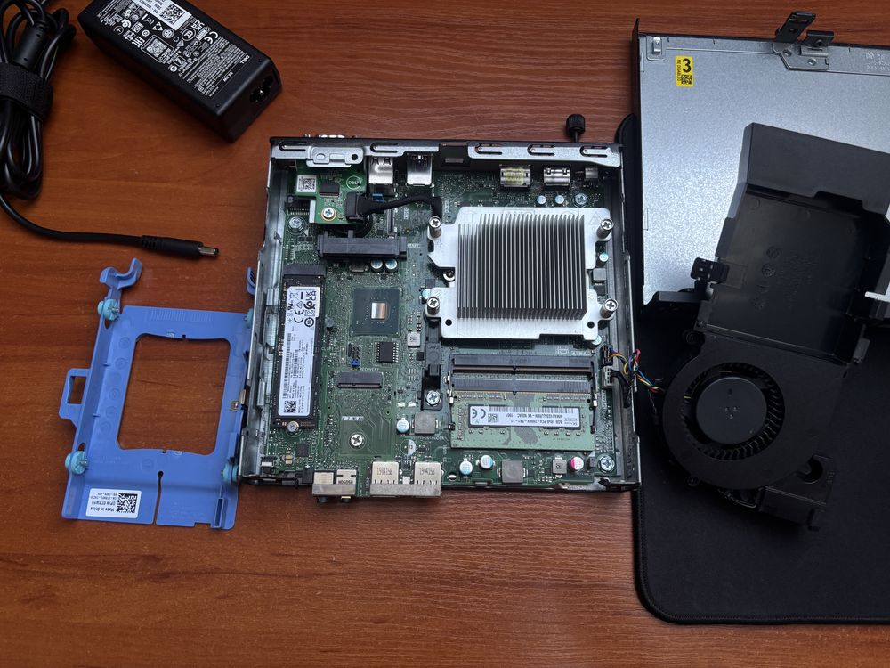 Dell OptiPlex 3060 Micro i3-8100T 8/256GB Windows 11 zasilacz