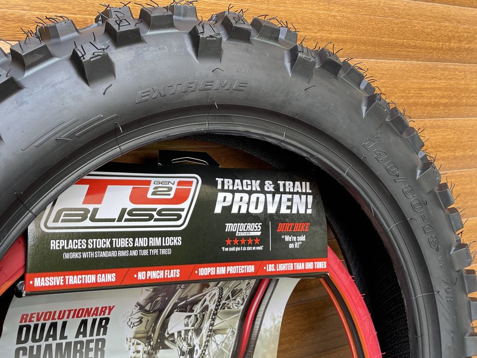 Tubliss 18 + Rymax Extreme Soft 140/80-18 Wanda Ktm Gas Hard Enduro