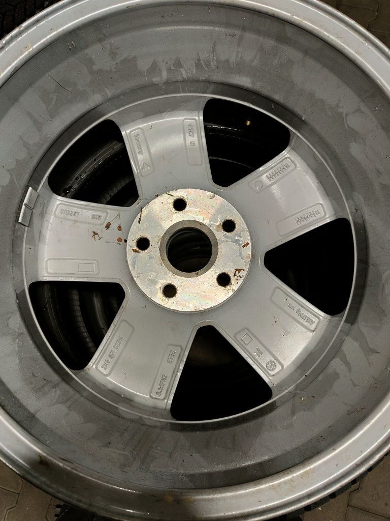 1szt VW Caddy 2k5 6x17 ET50 5x112 Borbet BTG