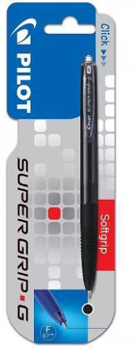 Długopis Super Grip G automat. 0.7 czarny PILOT