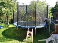 Trampolina 12FT 365cm 130kg, duża za 1/3 ceny