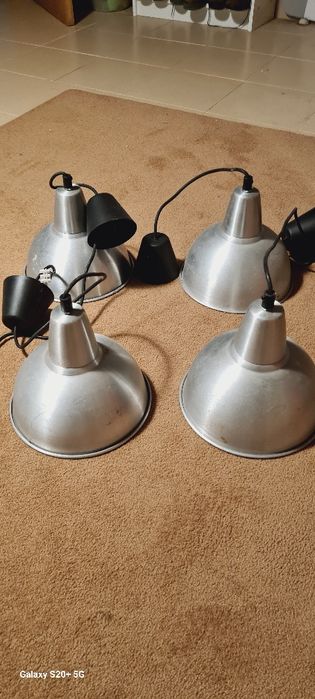 Conjunto de candeeiros alumínio