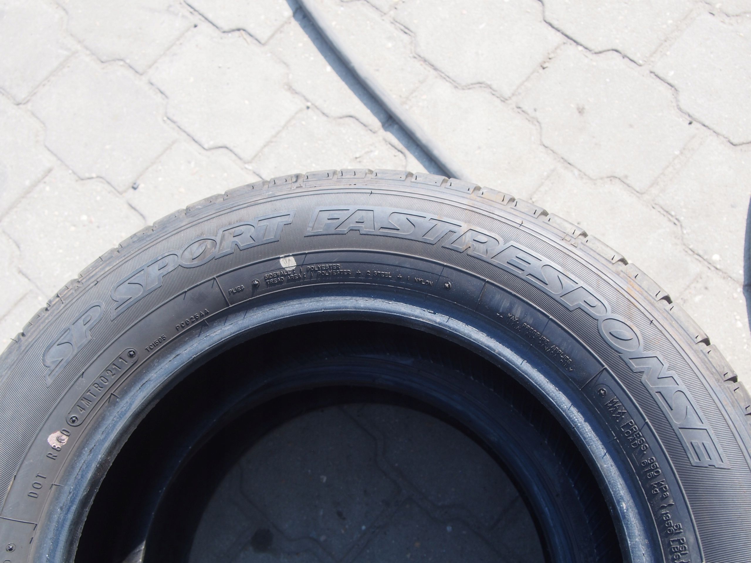 Dunlop sp sport fastresponse 205/60R15 91V 5mm