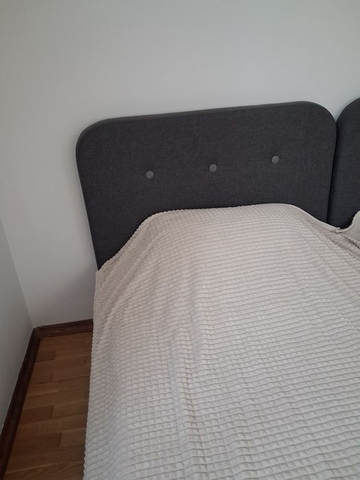 Ліжко Kongsberg. Матрас wellpur gold f30 90x200 см