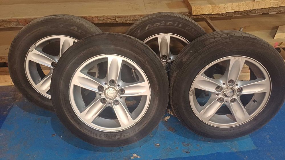 FELGI ALUMINIOWE 4 SZT 5x120 7Jx16 ET44 FI72,6 BMW E46