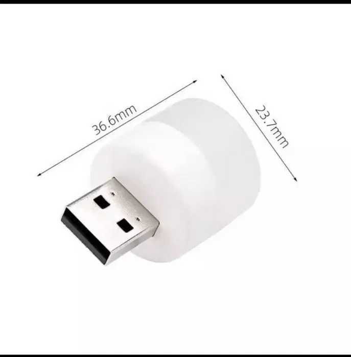Светодиодный USB фонарик 1В повербанка светильник фонарь лампа ночник