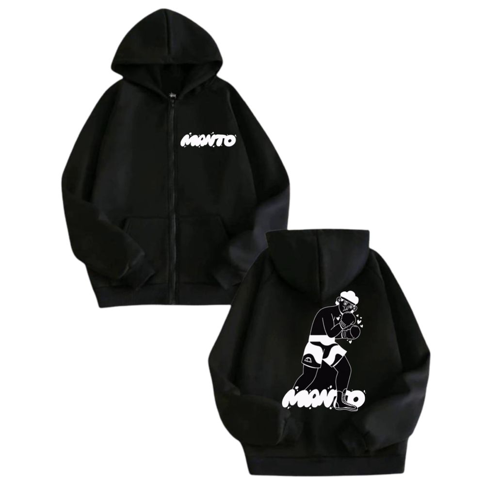 Зип-Худи Manto Fight Gym Logo унисекс толстовка кофта лонгслив манто