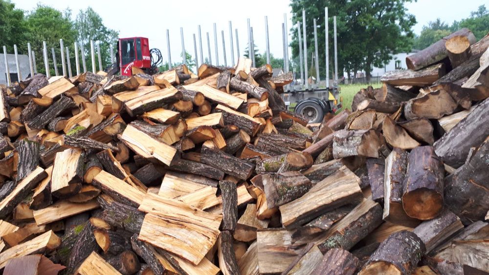 Drewno opałowe i kominkowe. Rąbane 30 40cm lub całość 1,20 2,40