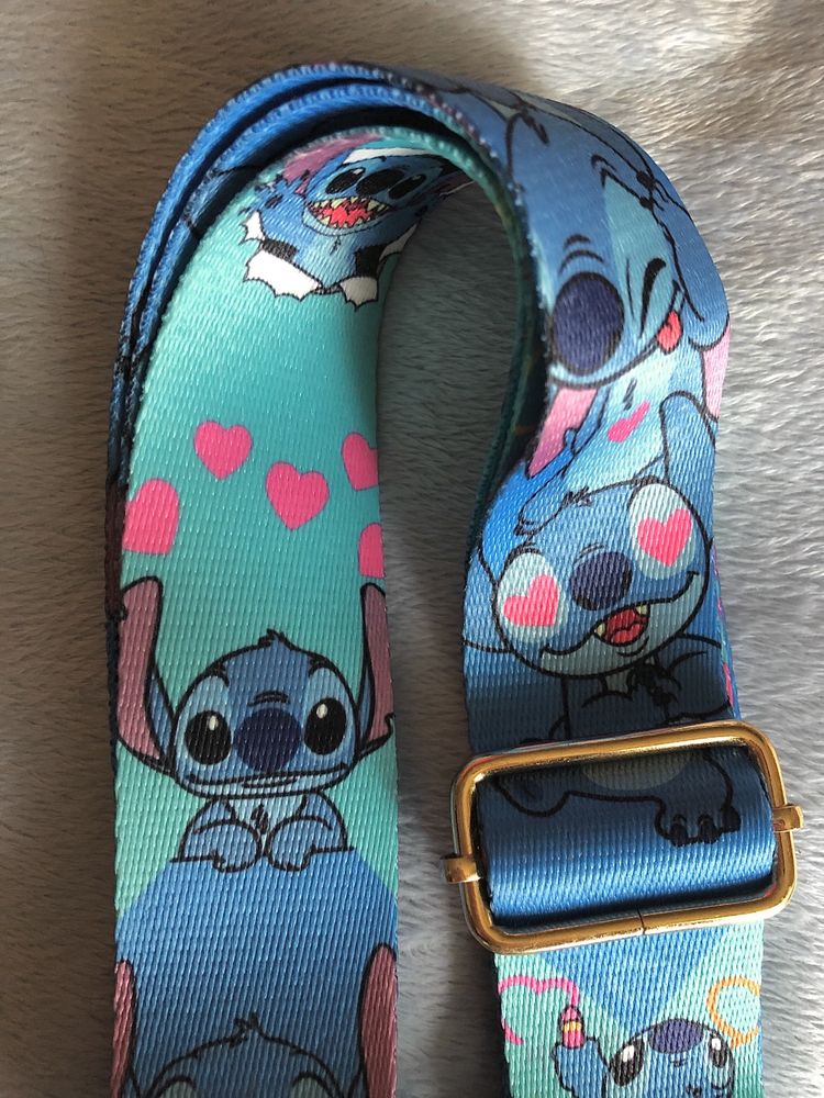 Pasek do torby torebki Design/Boho/Etno, Disney/Stitch