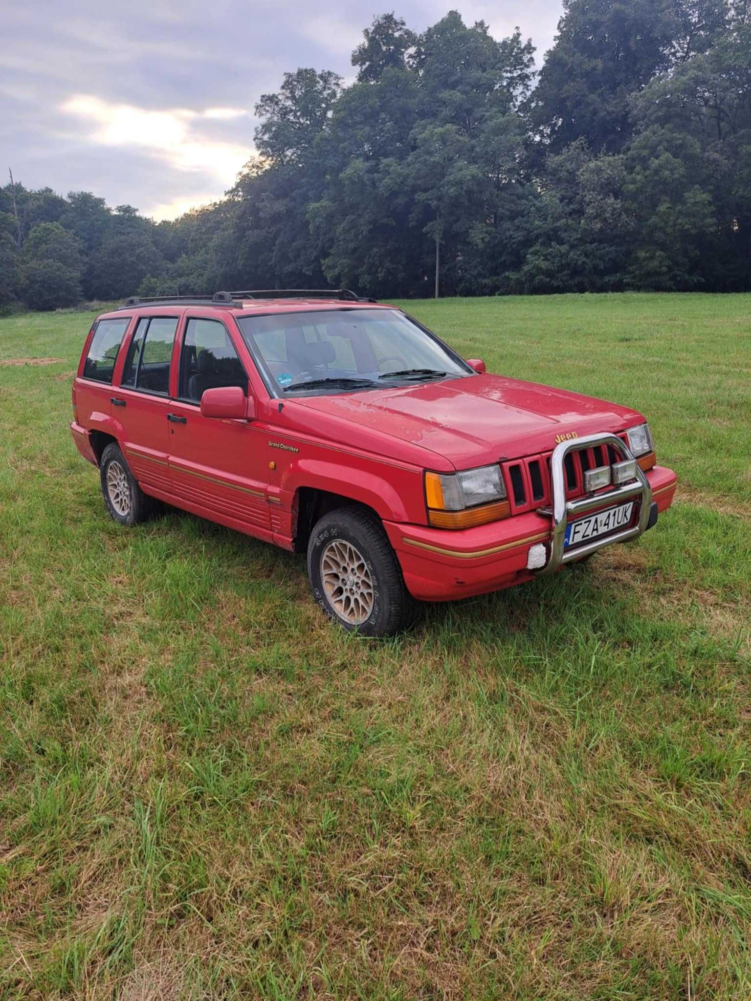 Jeep Grand Cherokee ZJ 4,0 Gaz bez rdzy, zadbany oryginał