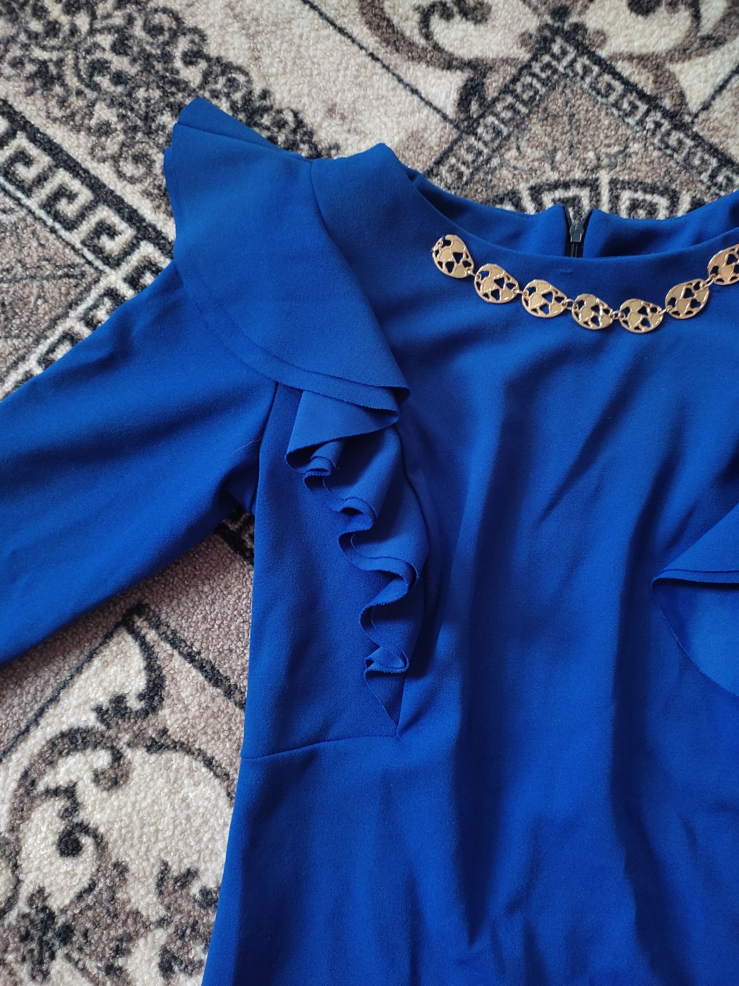 Плаття синє жіноче