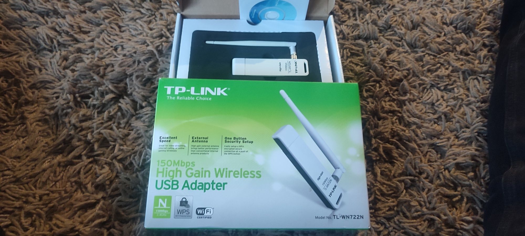 Karta sieciowa USB TP-LINK TL-WN722N