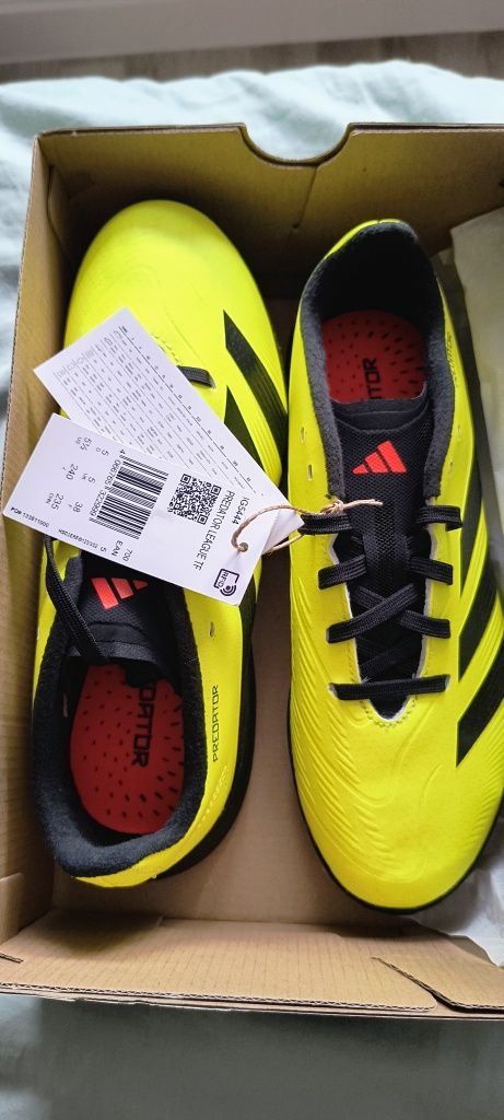Buty piłkarskie turfy Adidas Junior Predator 24 League TF rozmiar 38