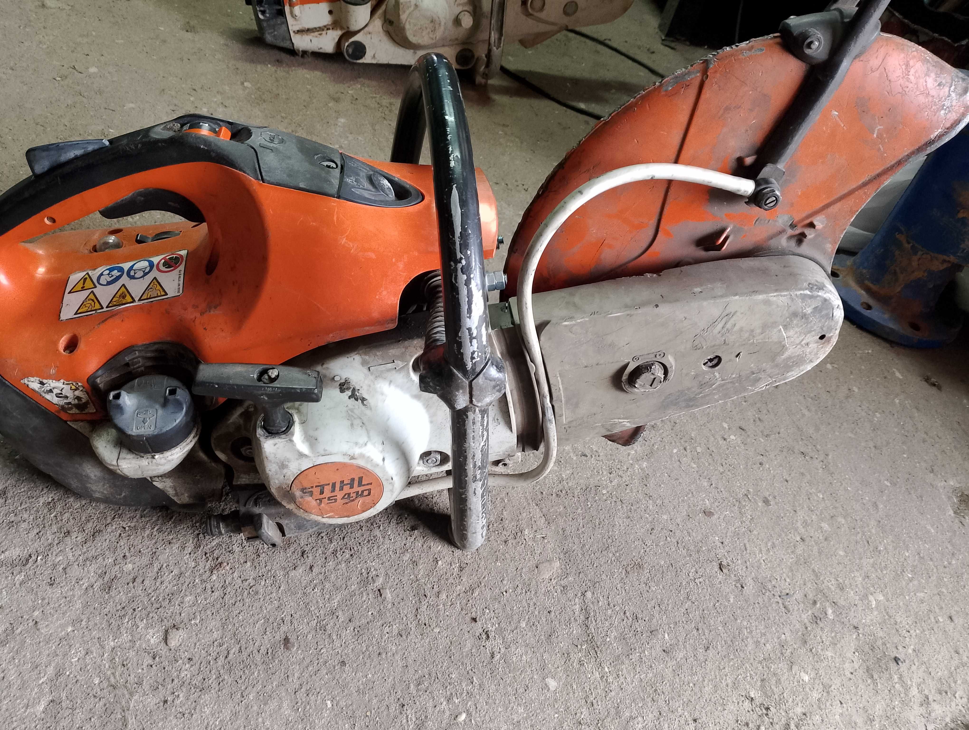 stihl piła pilarka do betonu, asfaltu