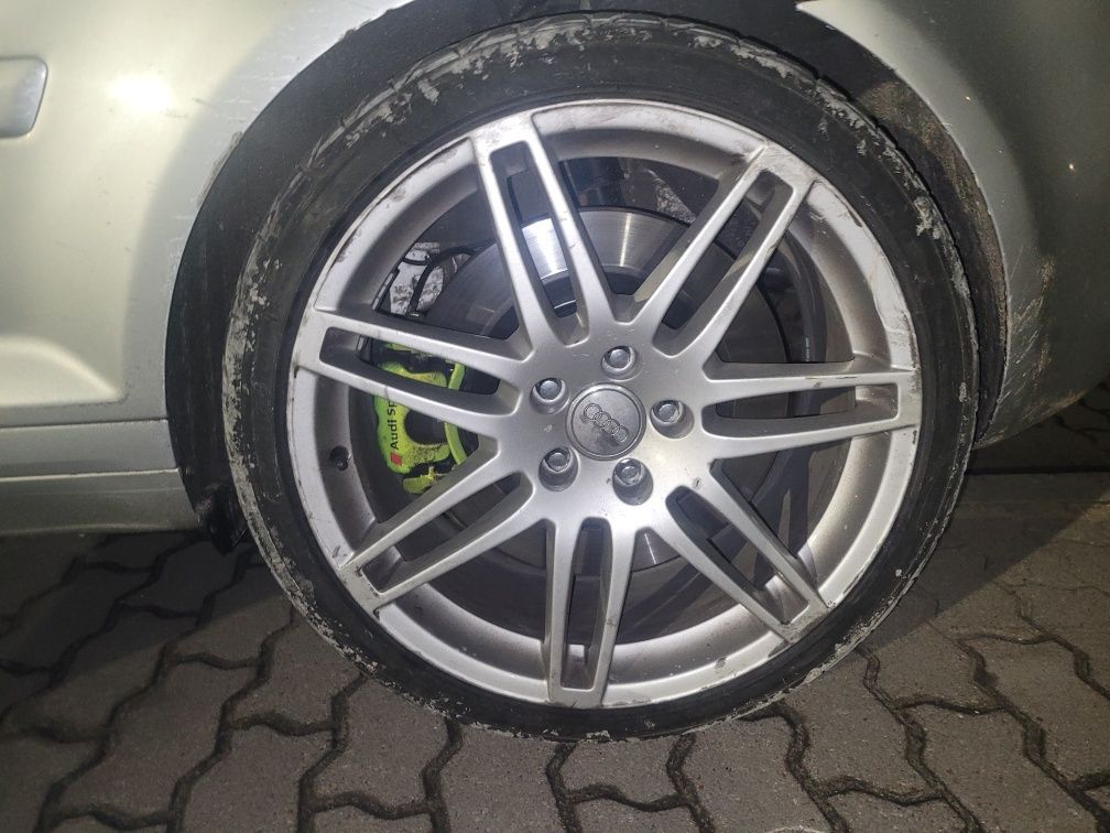 Adaptery 356 mm - KONWERSJA HAMULCÓW TYŁ 356MM AUDI S3 8v,GOLF 7 mqb