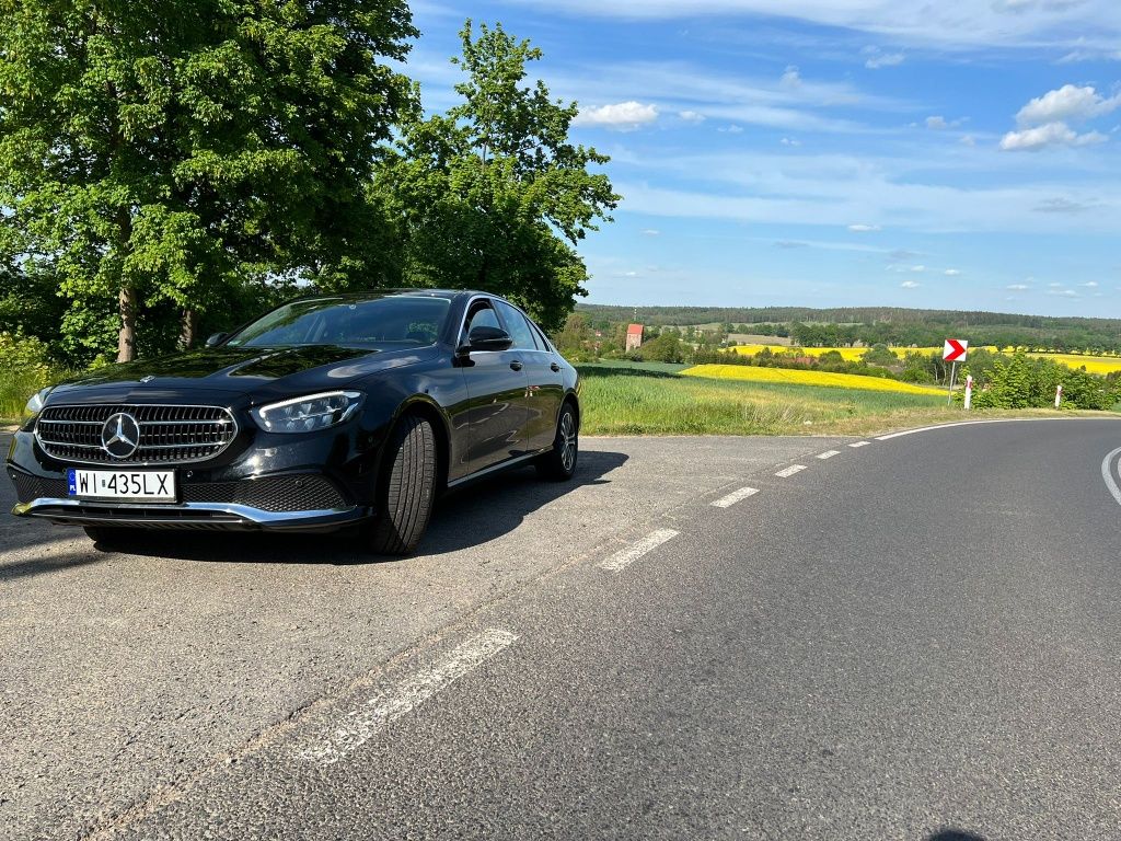 Mercedes e klasa 2.0d 4MATIC .Wynajem wypożyczalnia samochodów aut