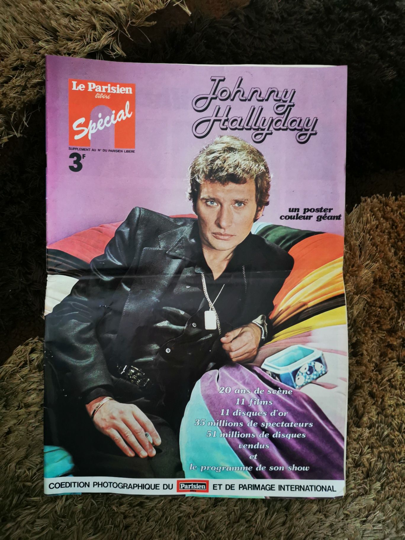 Revista Johnny hallyday 1979