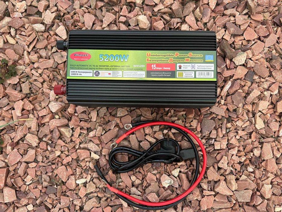 Преобразователь с функцией заряда 12v 5200вт Безперебійник Інвертор