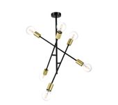 NOWA Lampa wisząca GoodHome Monzoni 6-punktowa