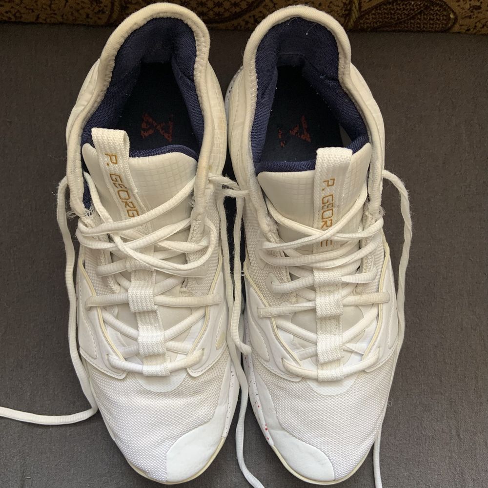 Баскетбольні кросівки Nike Pg 3 «White Gold Navy»