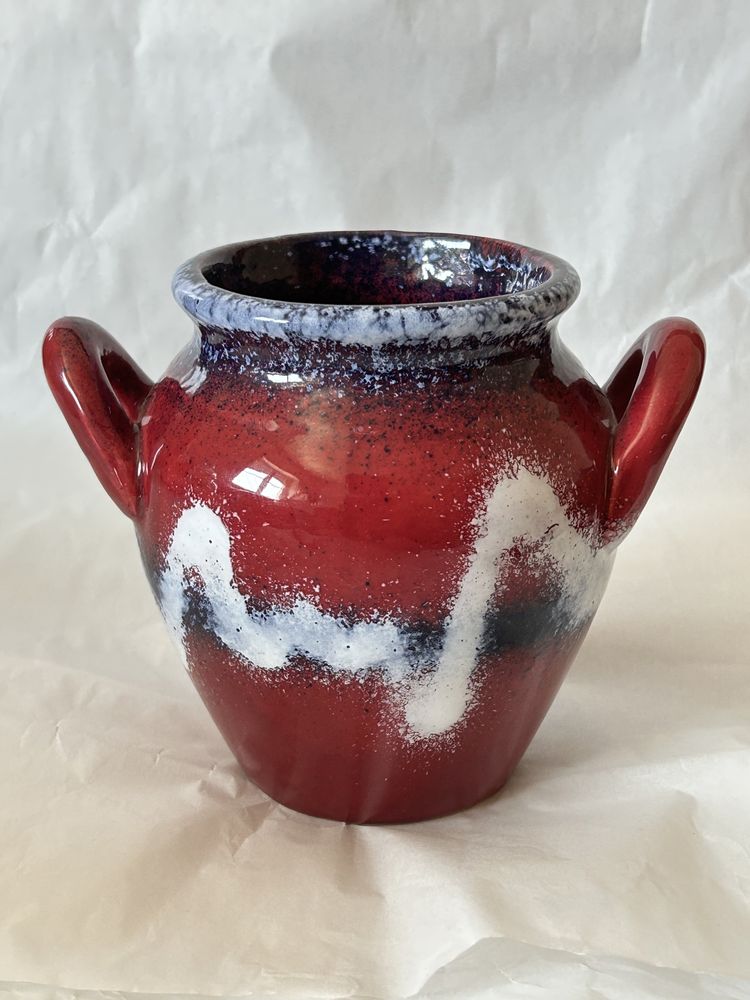 Vaso de cerâmica vintage
