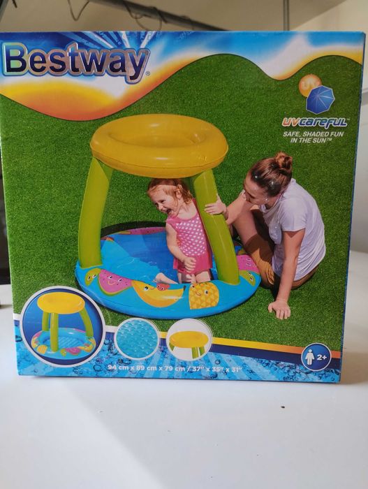 Bestway Basen dmuchany z daszkiem 94cm (52331) NOWY!