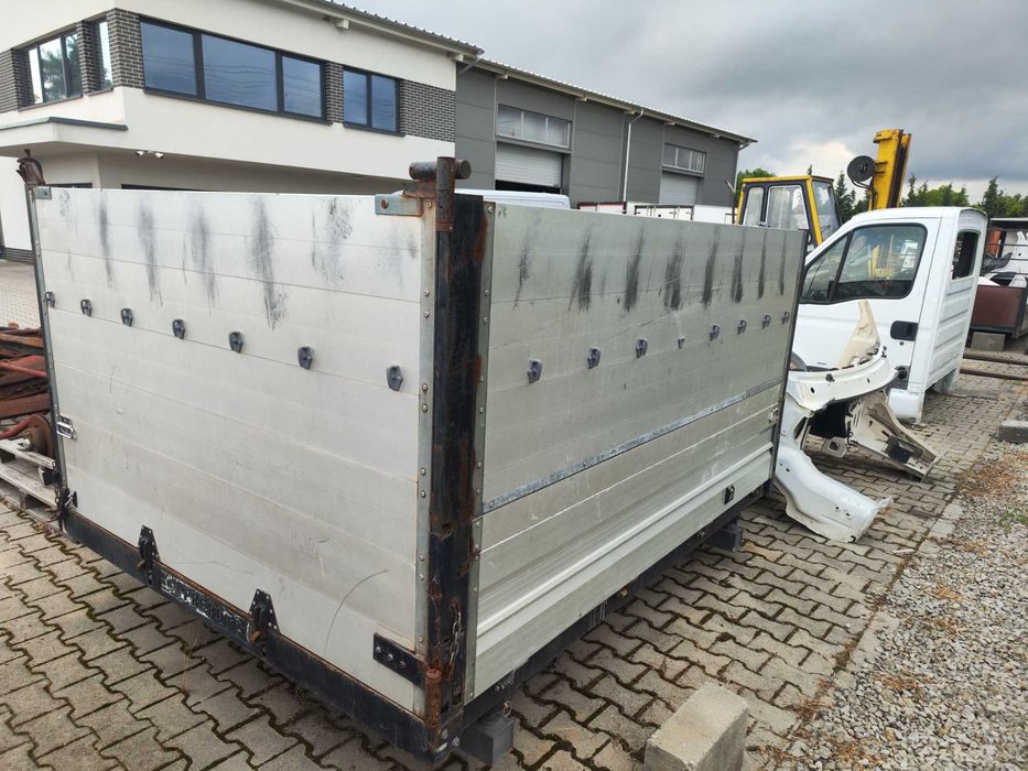 Mała wywrotka na Fiata Ducato doppel kabina. Aluminiowa lekka.