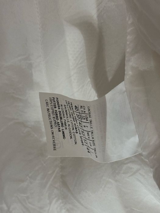 Płaszcz MaxMara M bialy designer śliczny hit damski