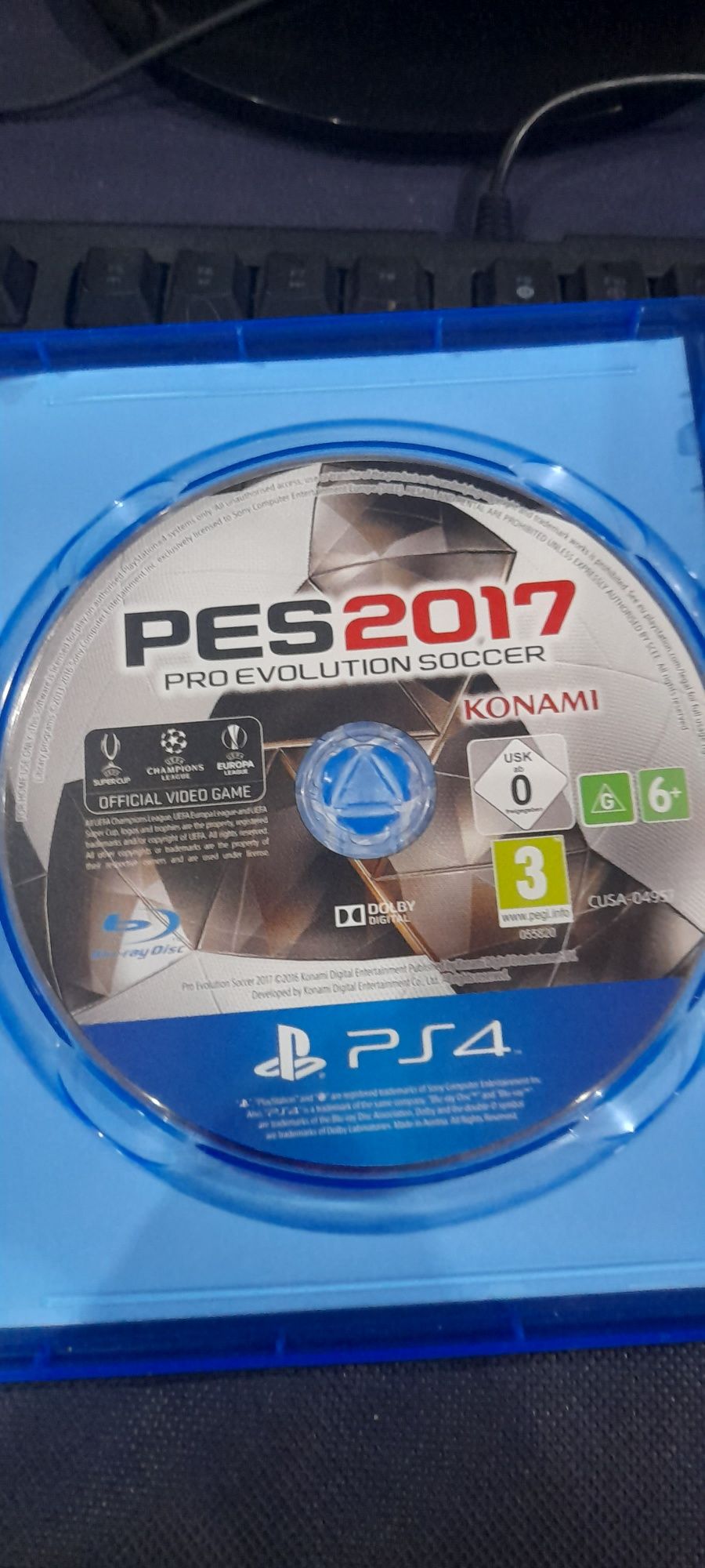 PES 2017 - jogo PS4