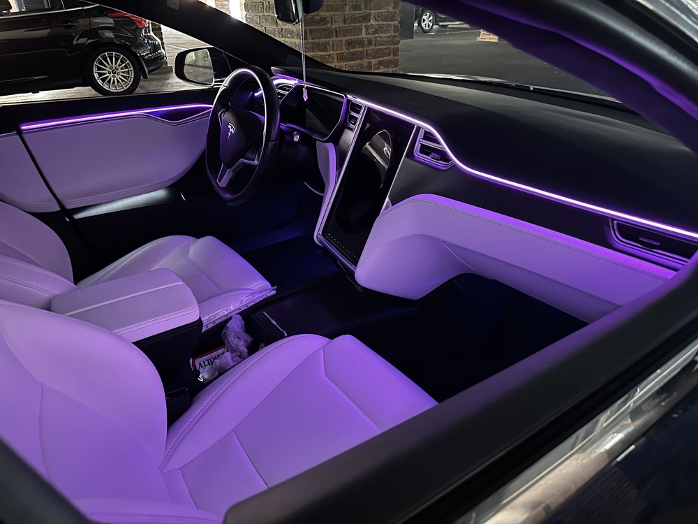 Контурная подсветка салона Tesla Model S 3 X Y Ambient LED RGB