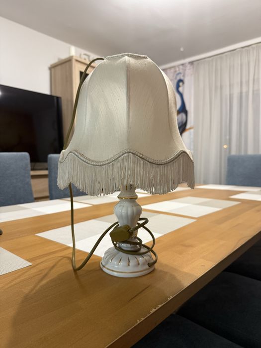 Lampa vintage - na stolik nocny