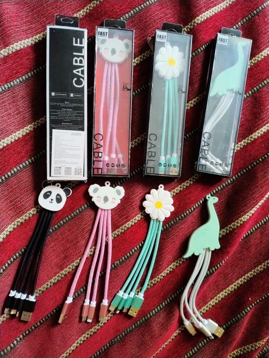 Кабель USB для бистрої зарядки 3 в1