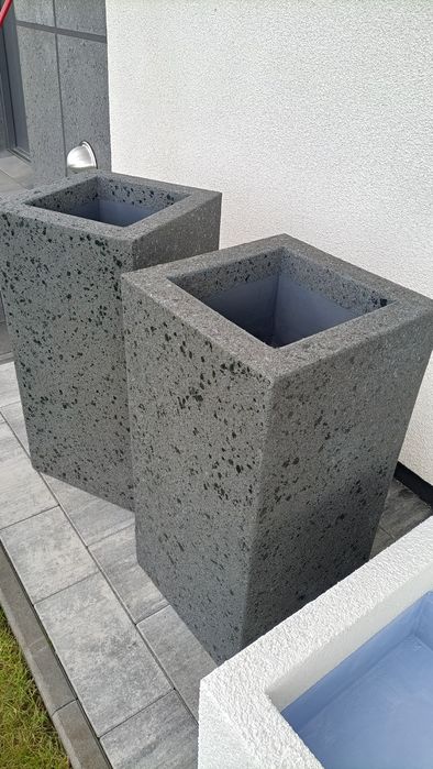 Donica a'la betonowa - termo donica