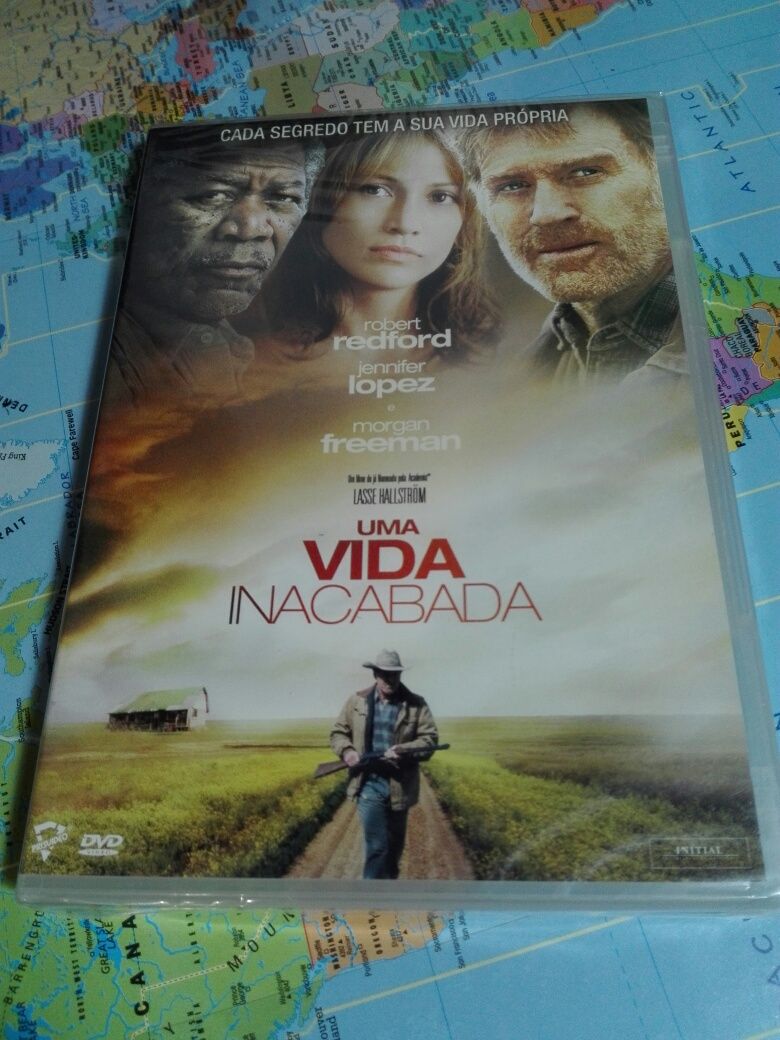 DVD Uma vida inacabada NOVO Jennifer Lopez, Morgan Freeman