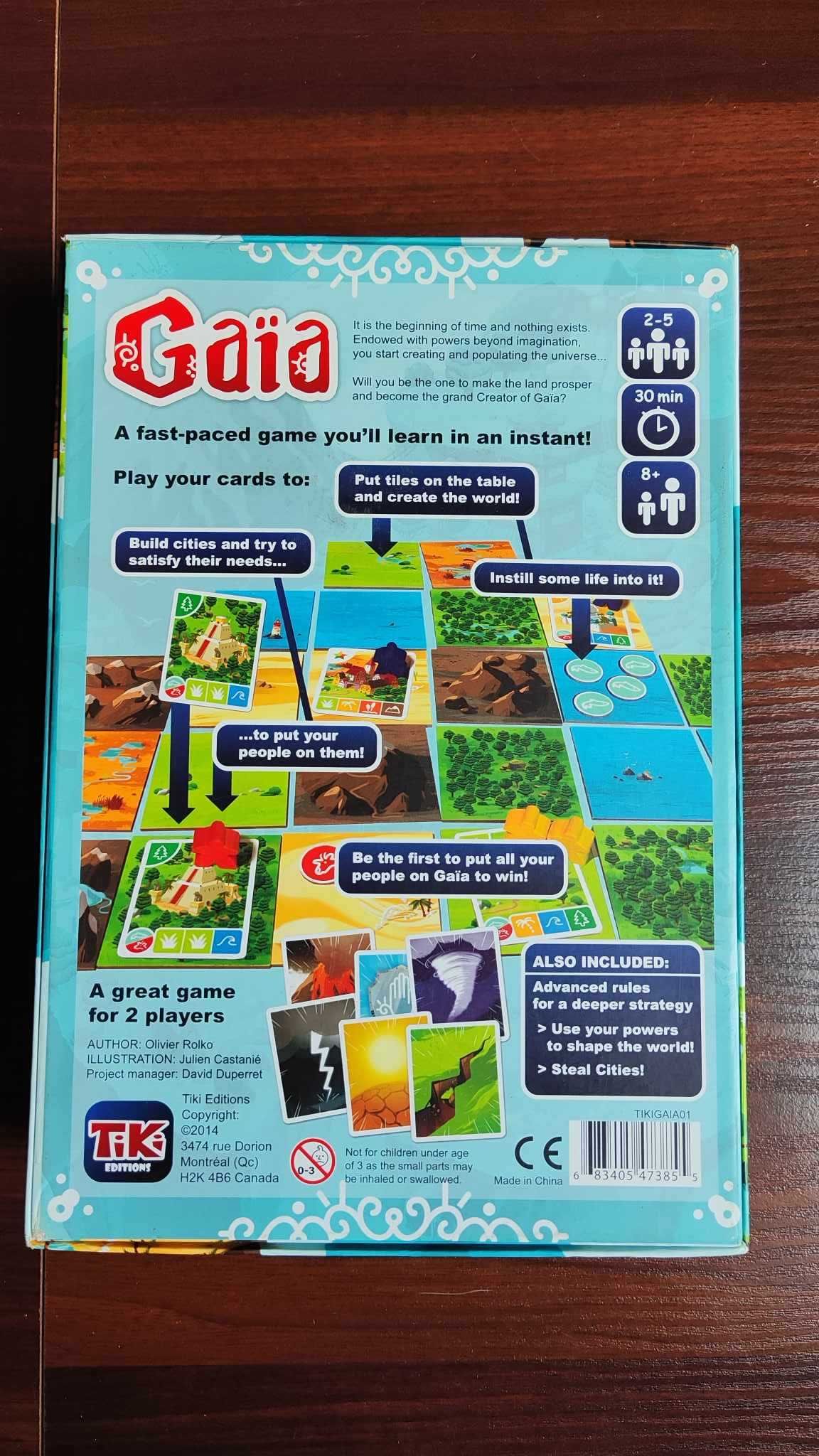 Gaia gra planszowa