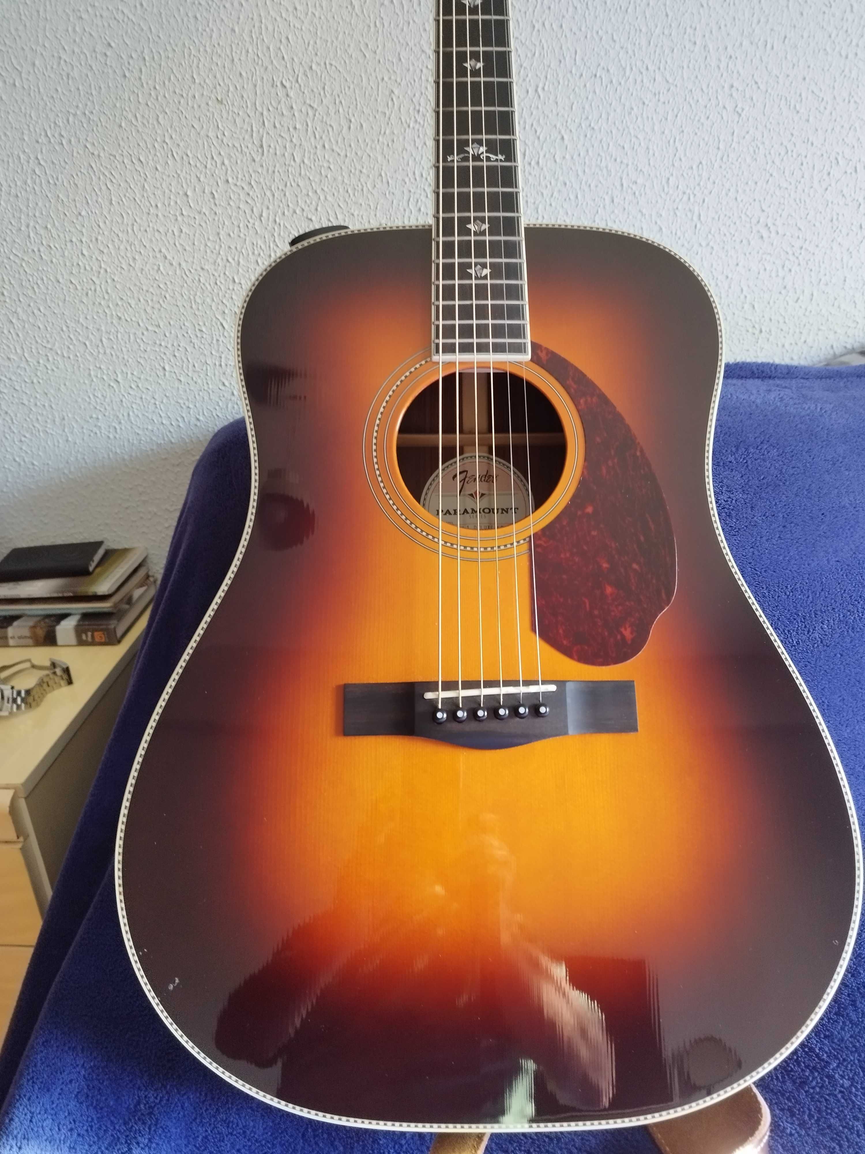 Vendo Guitarra Profissional Fender Paramount PM-1 DELUXE SB