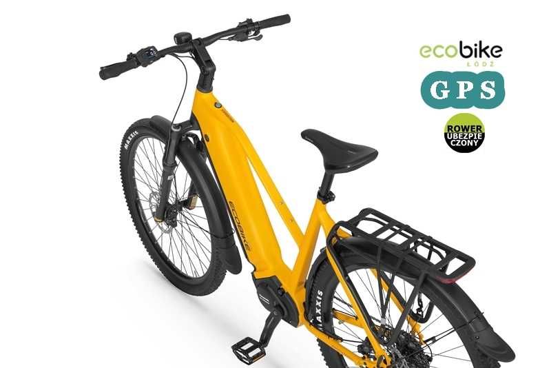 Rower elektryczny Ecobike Expedition Yellow SUV z bat.30Ah+UbezpAC+GPS
