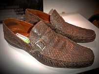Sapatos Vintage Cohibas em Pele
