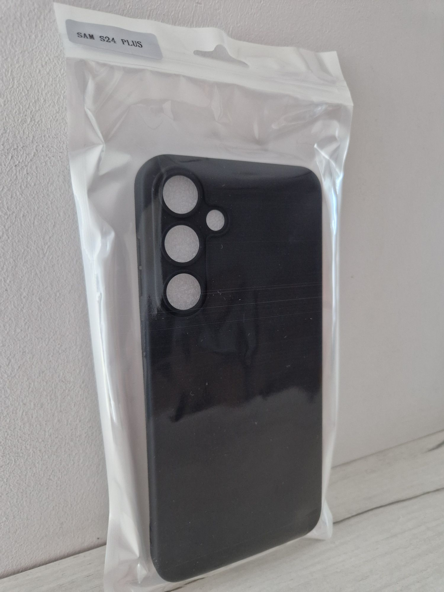 Back Case MATT do SAMSUNG GALAXY S24 Plus Czarny