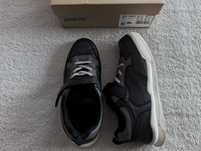 Czarne szare buty sportowe na rzepy Action Boy 37