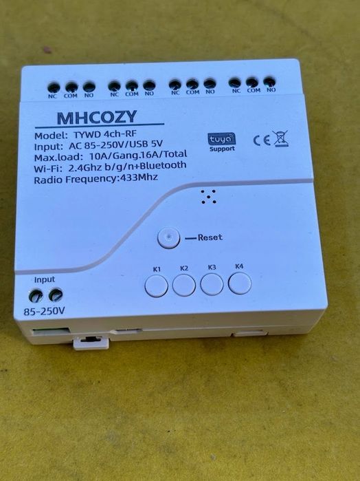 mhcozy 4-kanałowy usb 5v ac smart wifi moduł