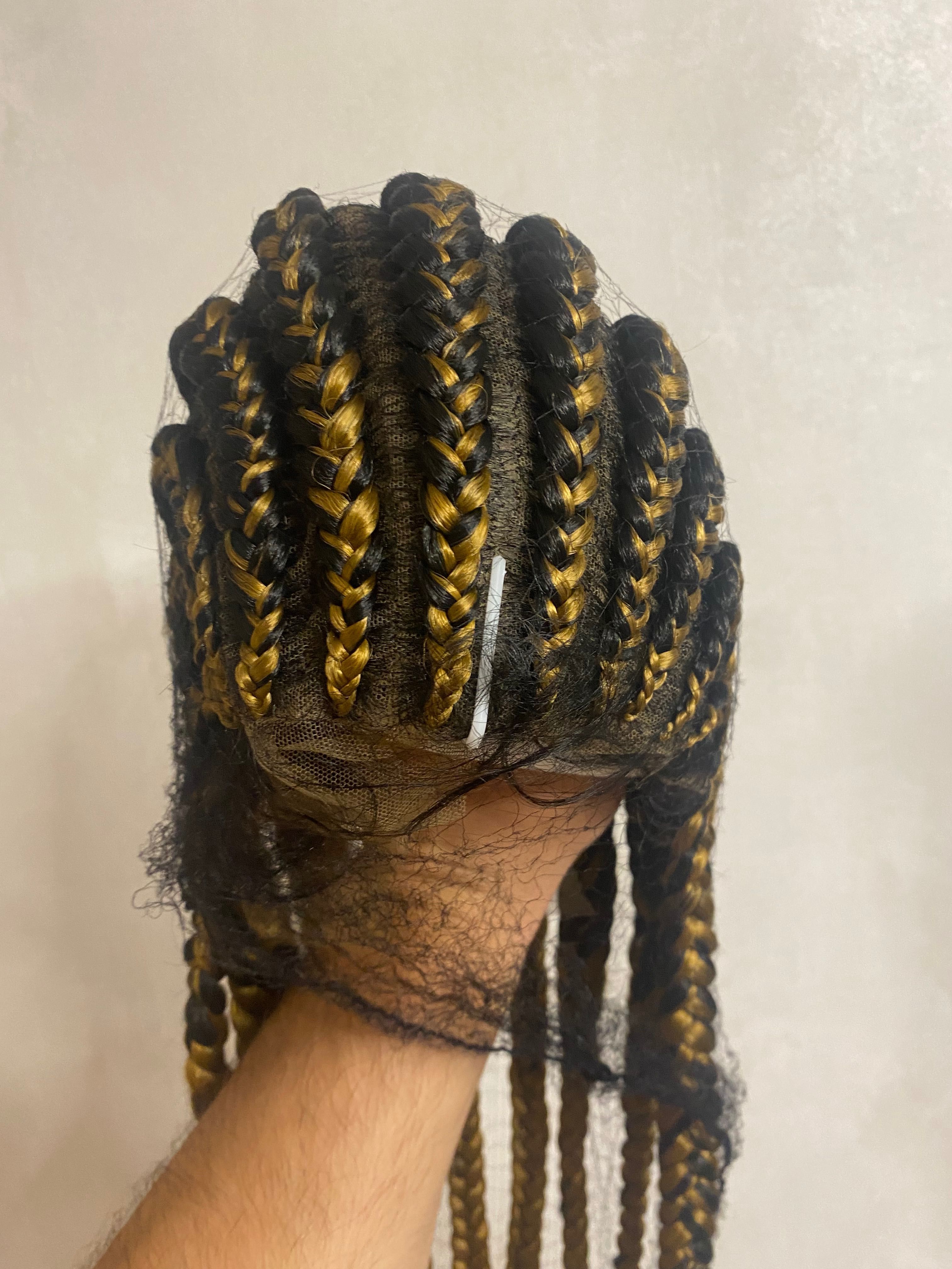 Парик плетеные волосы, косы, африканские плетеные