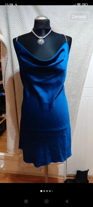 Sukienka s niebieska
