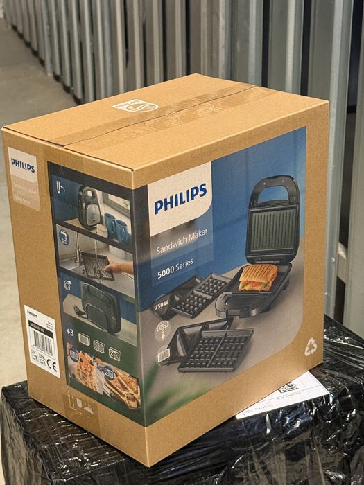 Opiekacz Philips Series 5000 HD2350/80 Trójkąty Gofry Panini 750W