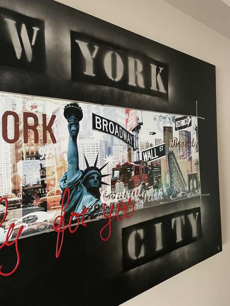 Quadro Decoração New York