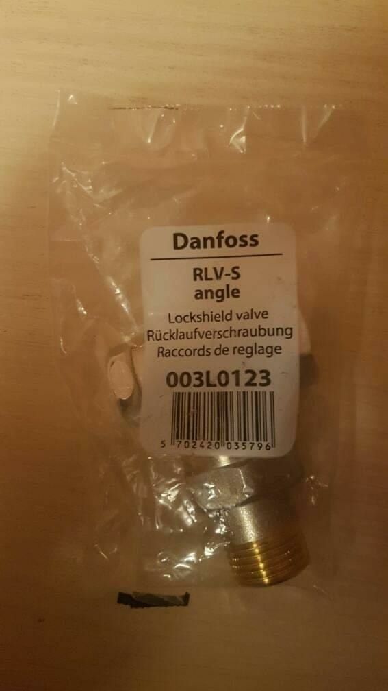 кран радиаторный danfoss 003L0123