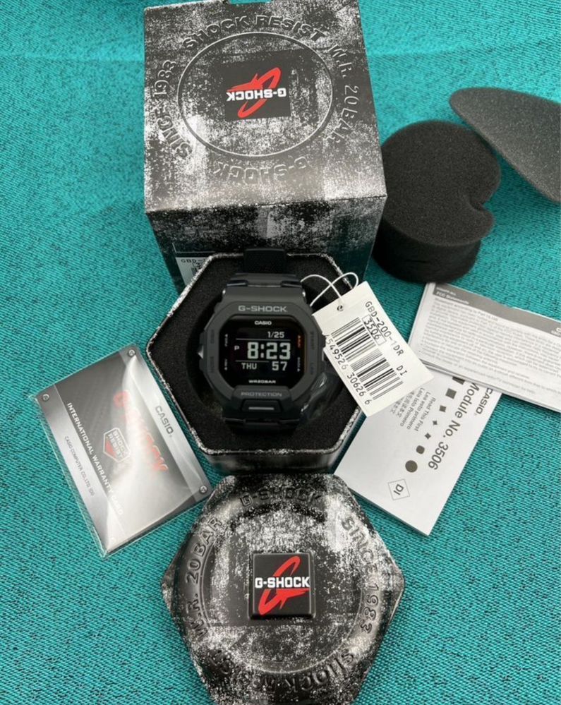 Мужские наручные часы Casio G-Shock GBD-200-1E