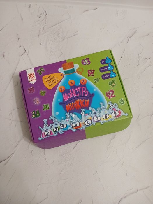 Гра Монстро множки Видавництво Zirka