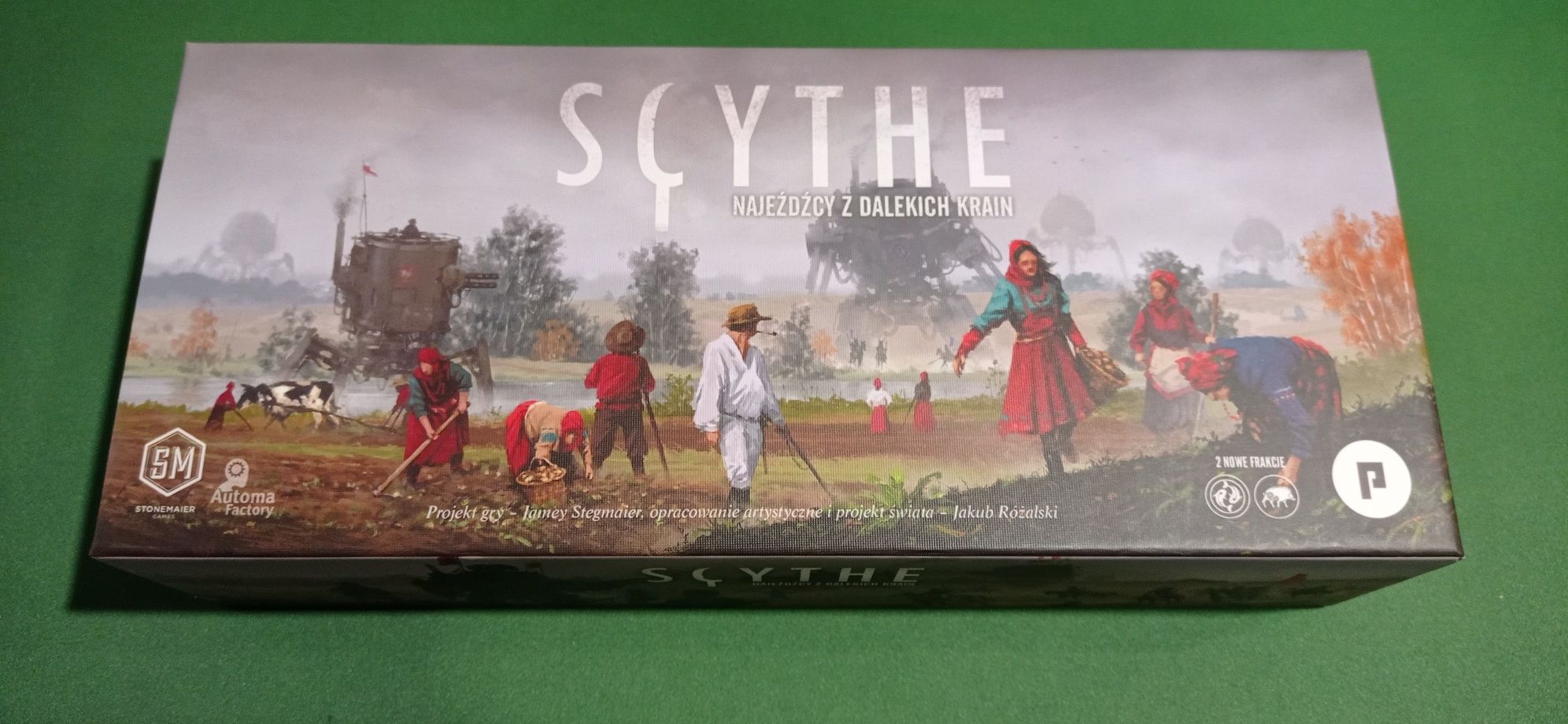 scythe najeźdźcy z dalekich krain pudełko